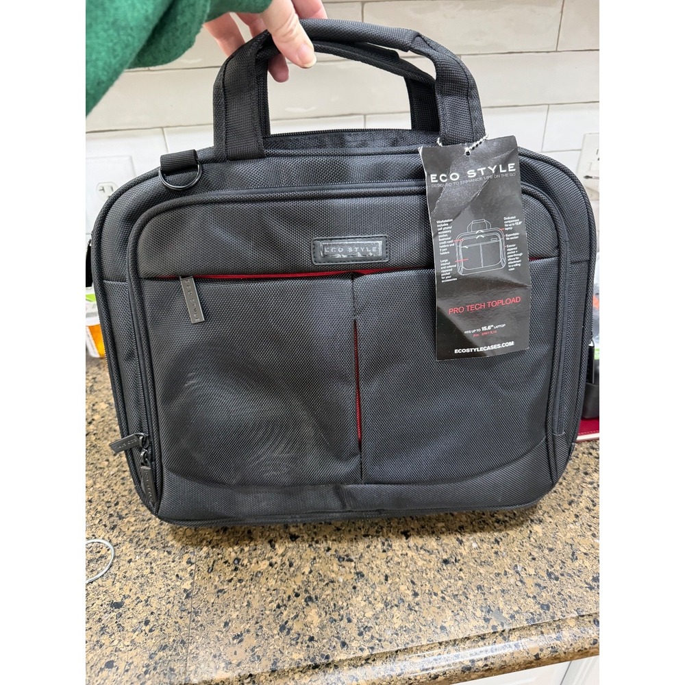 eco‎ style black laptop case NWT
